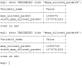 Mysql 修改  max_allowed_packet